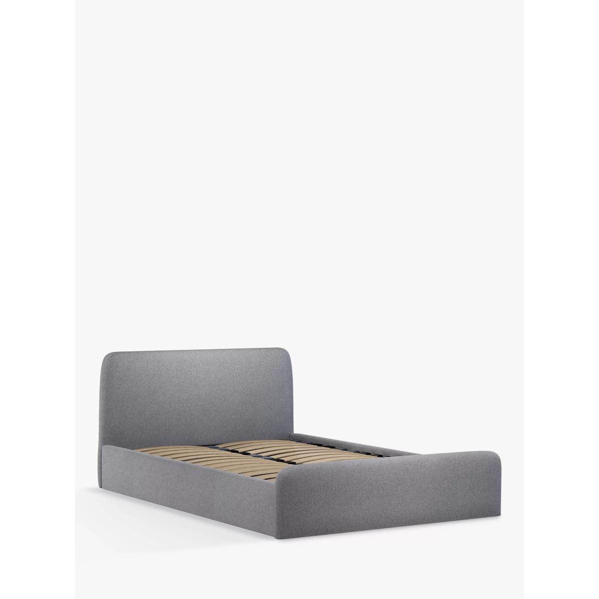 John Lewis ANYDAY Bonn Ottoman Storage Upholstered Bed Frame, Small Double, Saga Grey – image 2