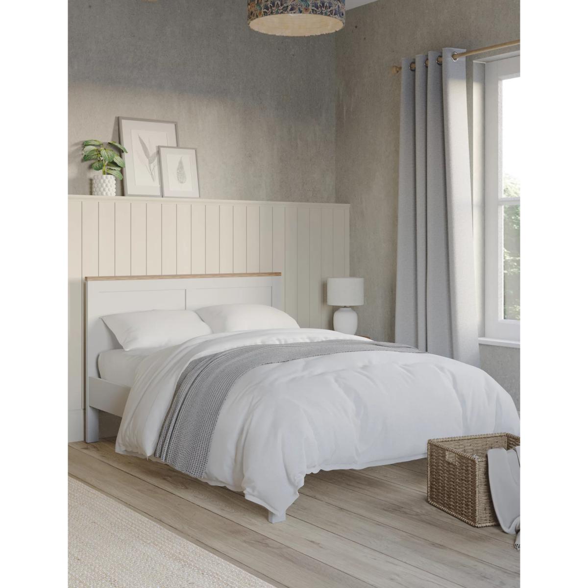 M&S Salcombe Bed - 4FT6 - Natural, Natural,Light Grey – image 4