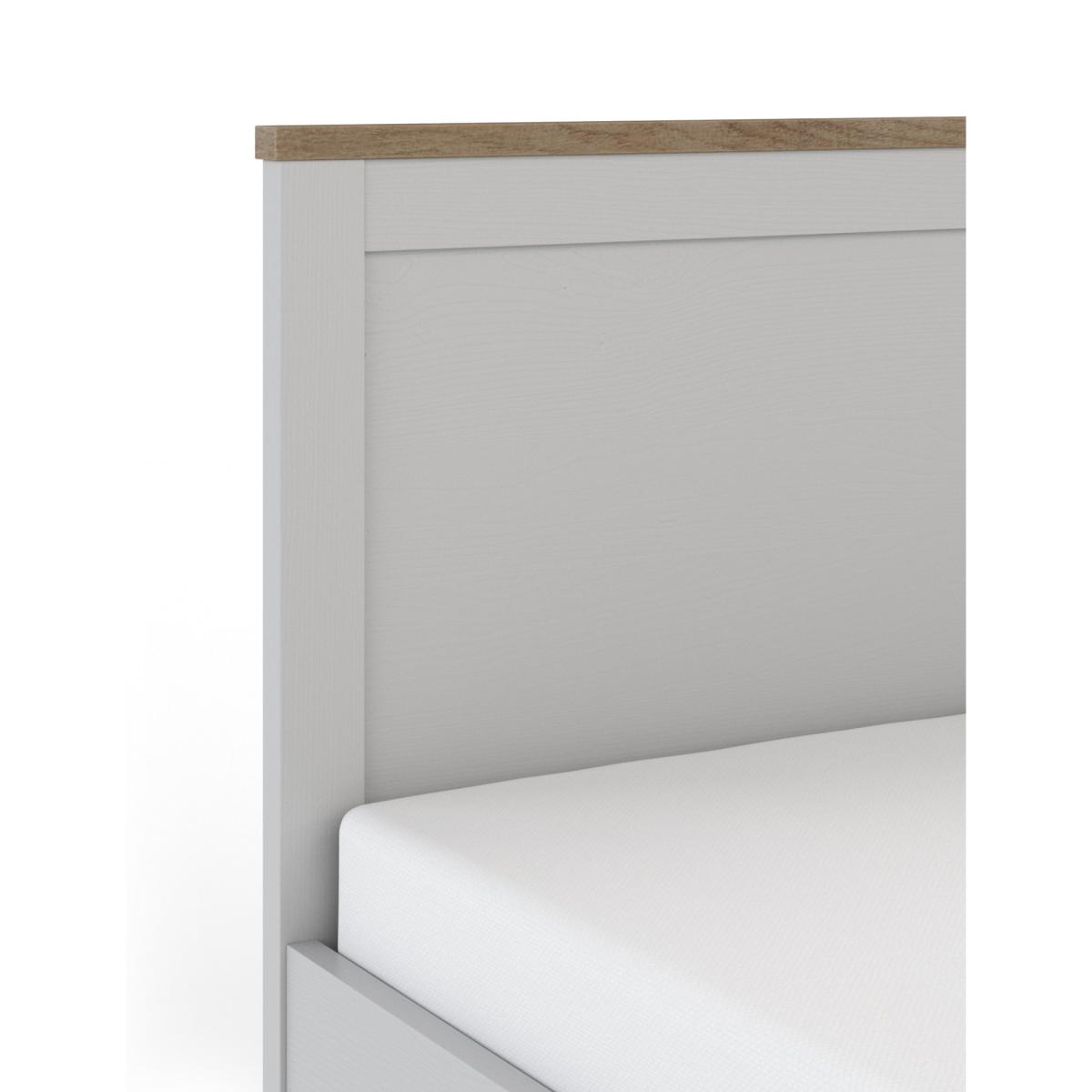 M&S Salcombe Bed - 4FT6 - Natural, Natural,Light Grey – image 5