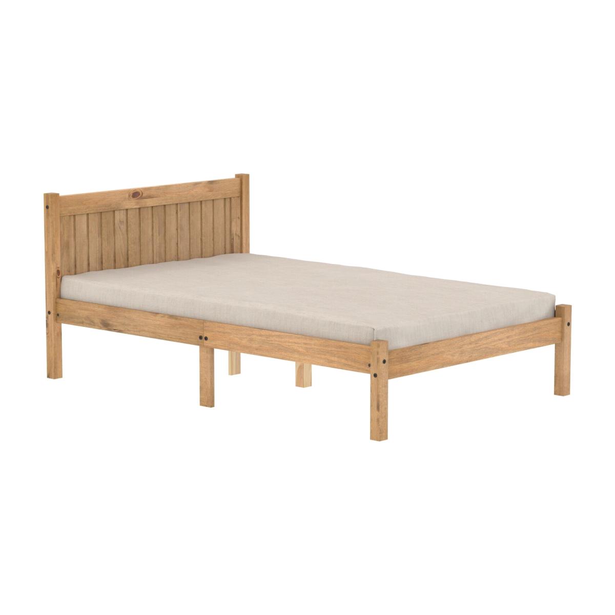 Rio Small Double Bed - Oak