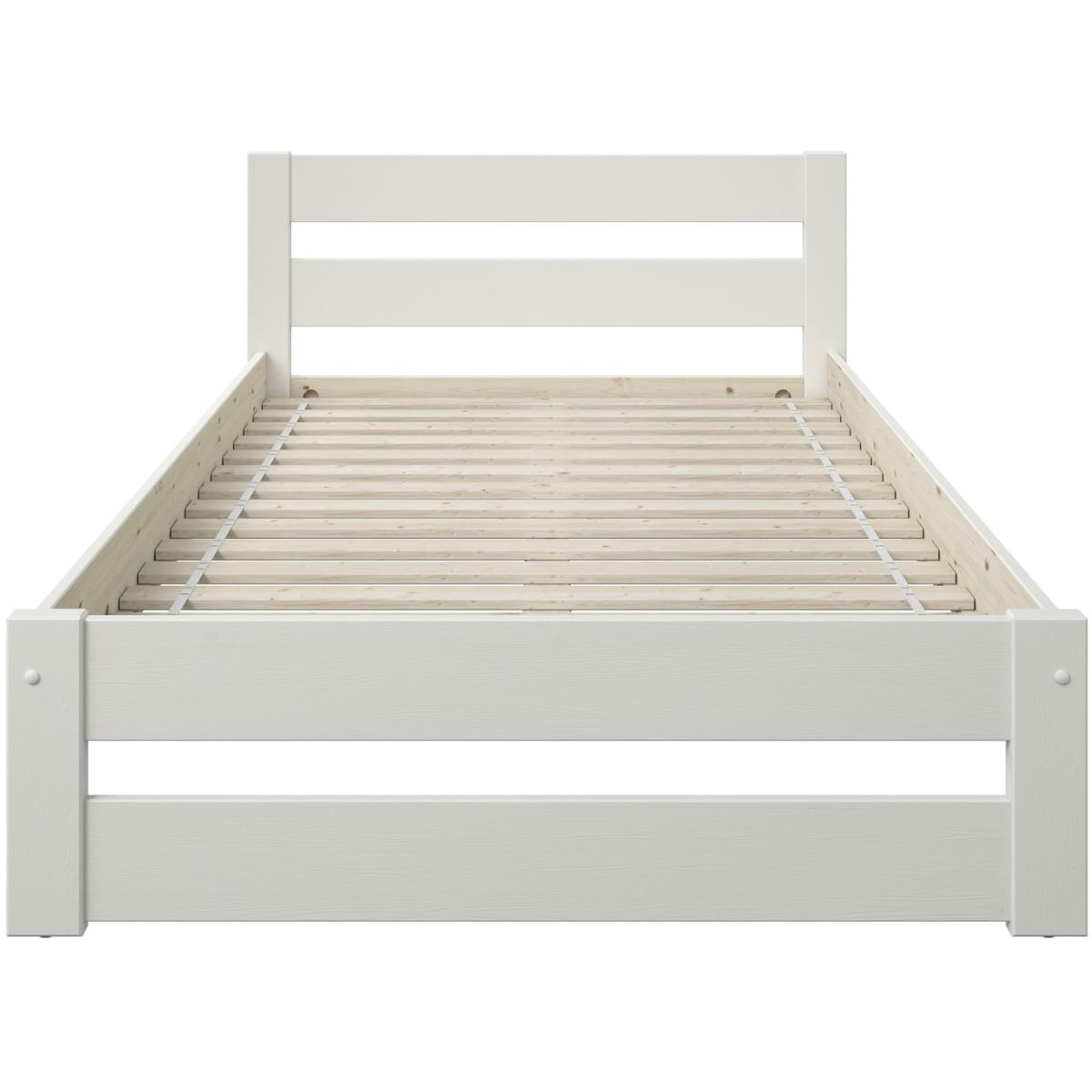 Tera Small Double Bed White - White – image 2