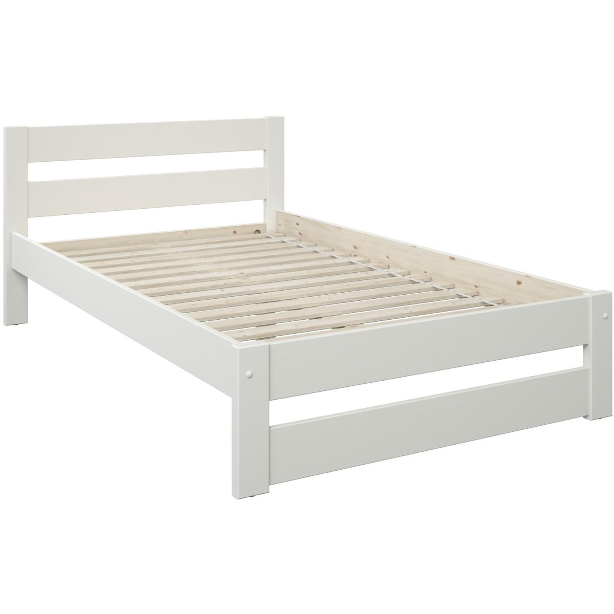 Tera Small Double Bed White - White – image 3