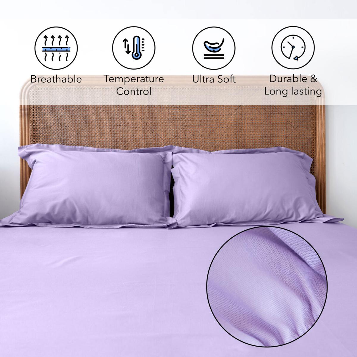 120x200cm, Small Double Fitted Sheet - Bed Couture, Imperial Twill Weave - White – image 11