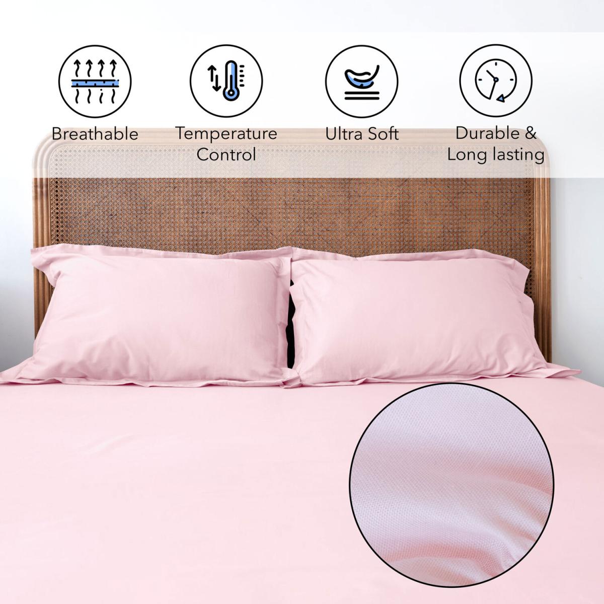 120x200cm, Small Double Fitted Sheet - Bed Couture, Imperial Twill Weave - White – image 19