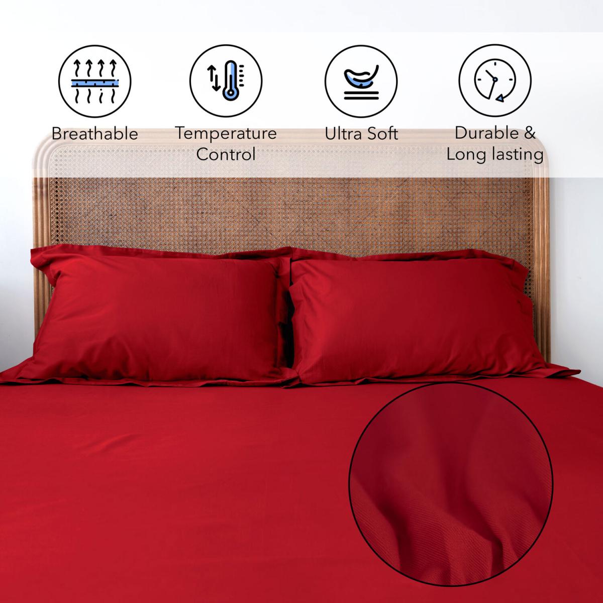 120x200cm, Small Double Fitted Sheet - Bed Couture, Imperial Twill Weave - White – image 23