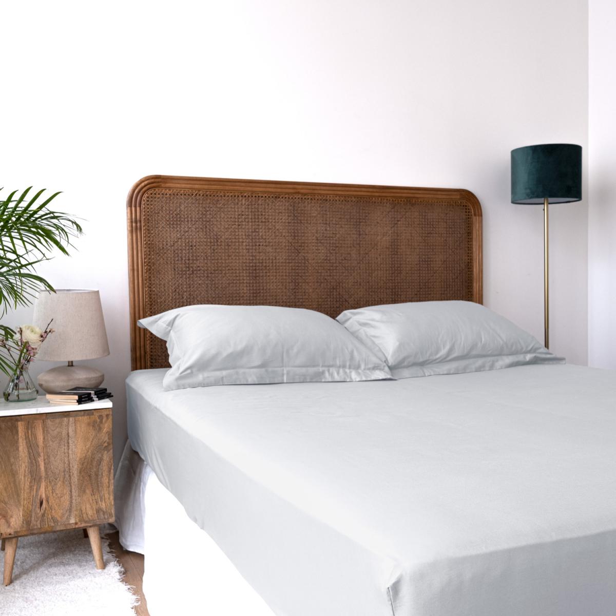 120x200cm, Small Double Fitted Sheet - Bed Couture, Imperial Twill Weave - White – image 27
