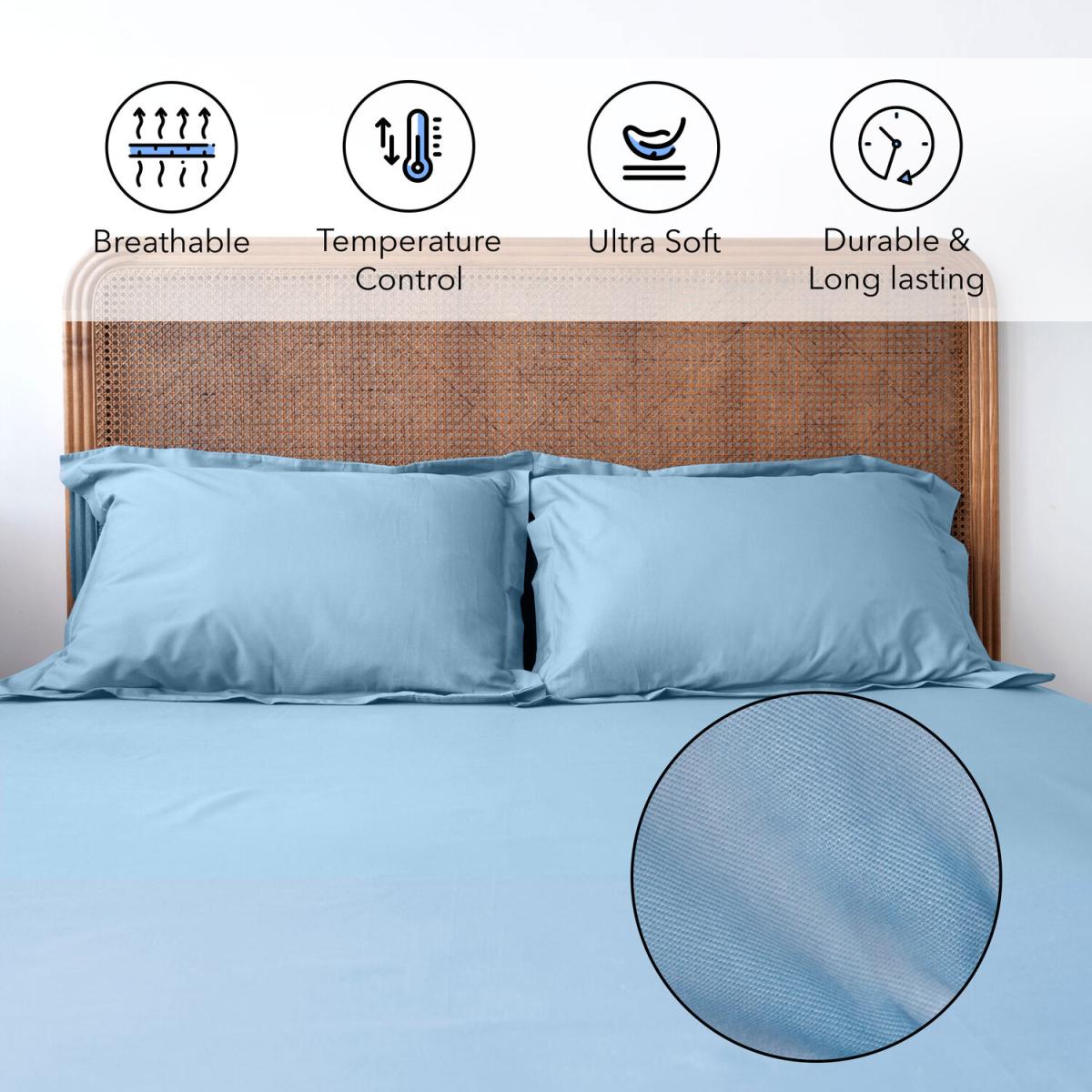 120x200cm, Small Double Fitted Sheet - Bed Couture, Imperial Twill Weave - White – image 30