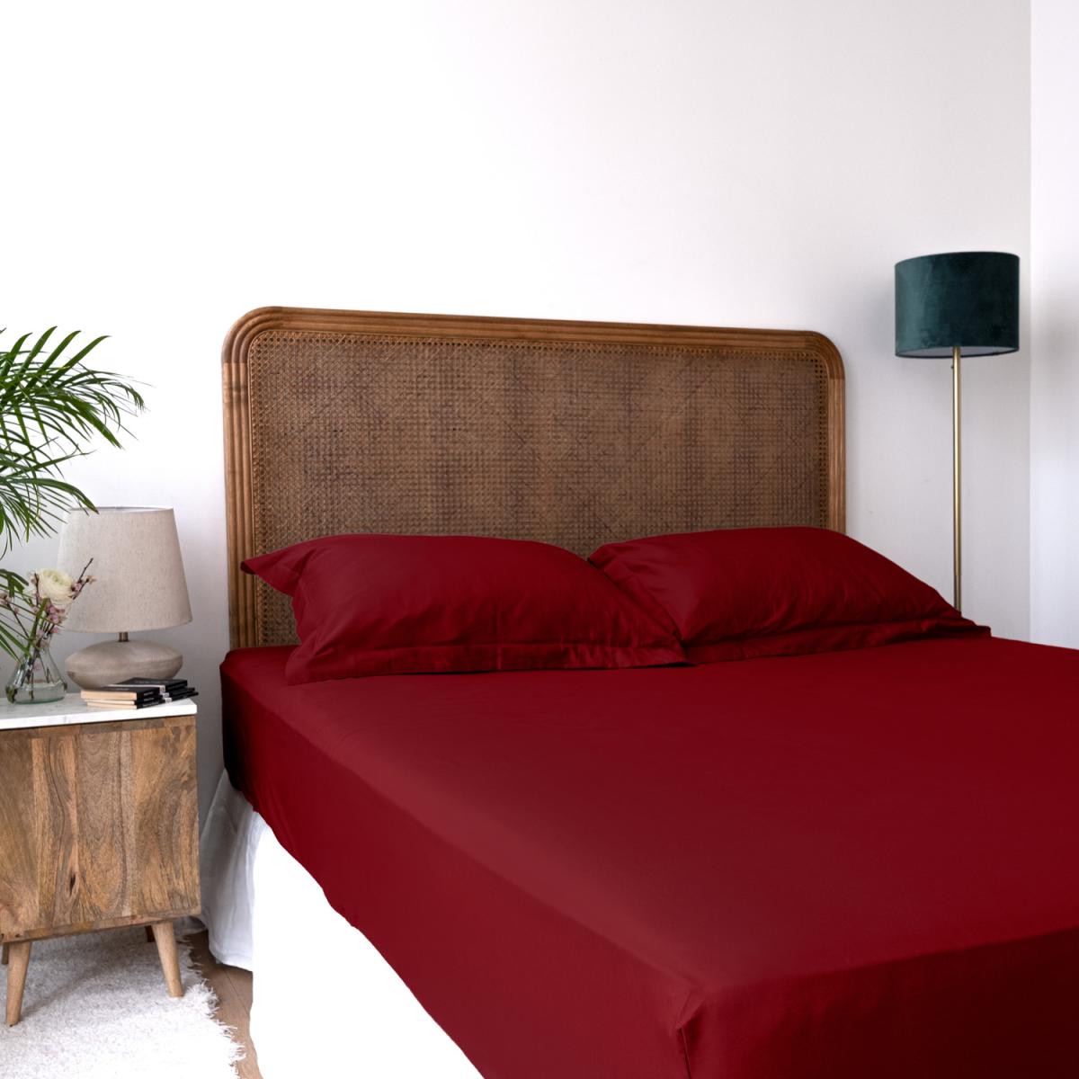 120x200cm, Small Double Fitted Sheet - Bed Couture, Imperial Twill Weave - White – image 7