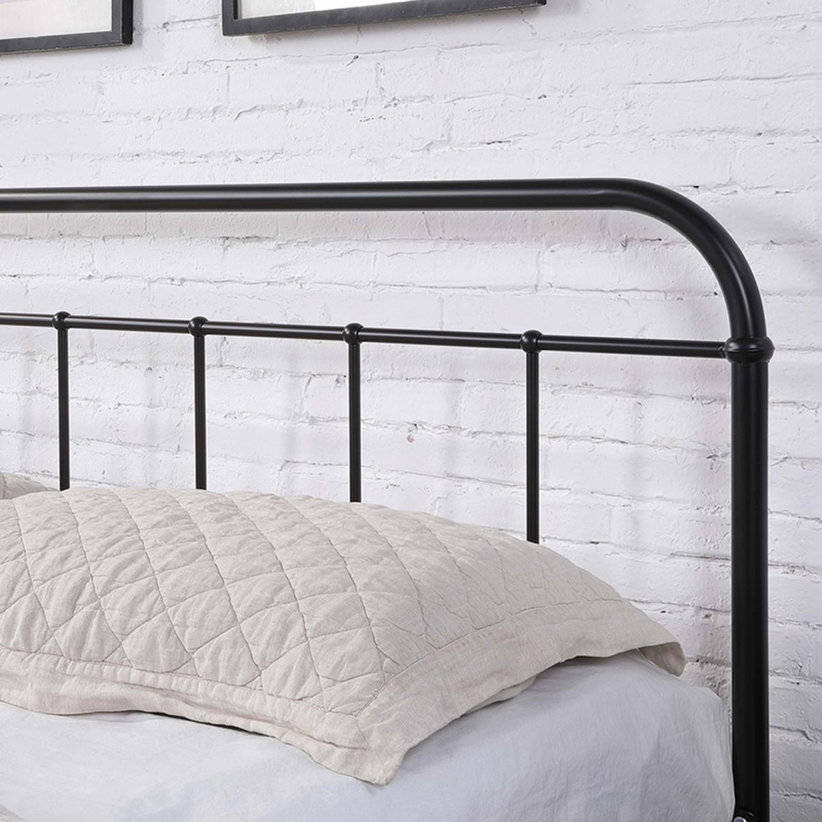Bourton Modern Black Metal Bed Frame - Black / 20.4g / Small Double – image 5
