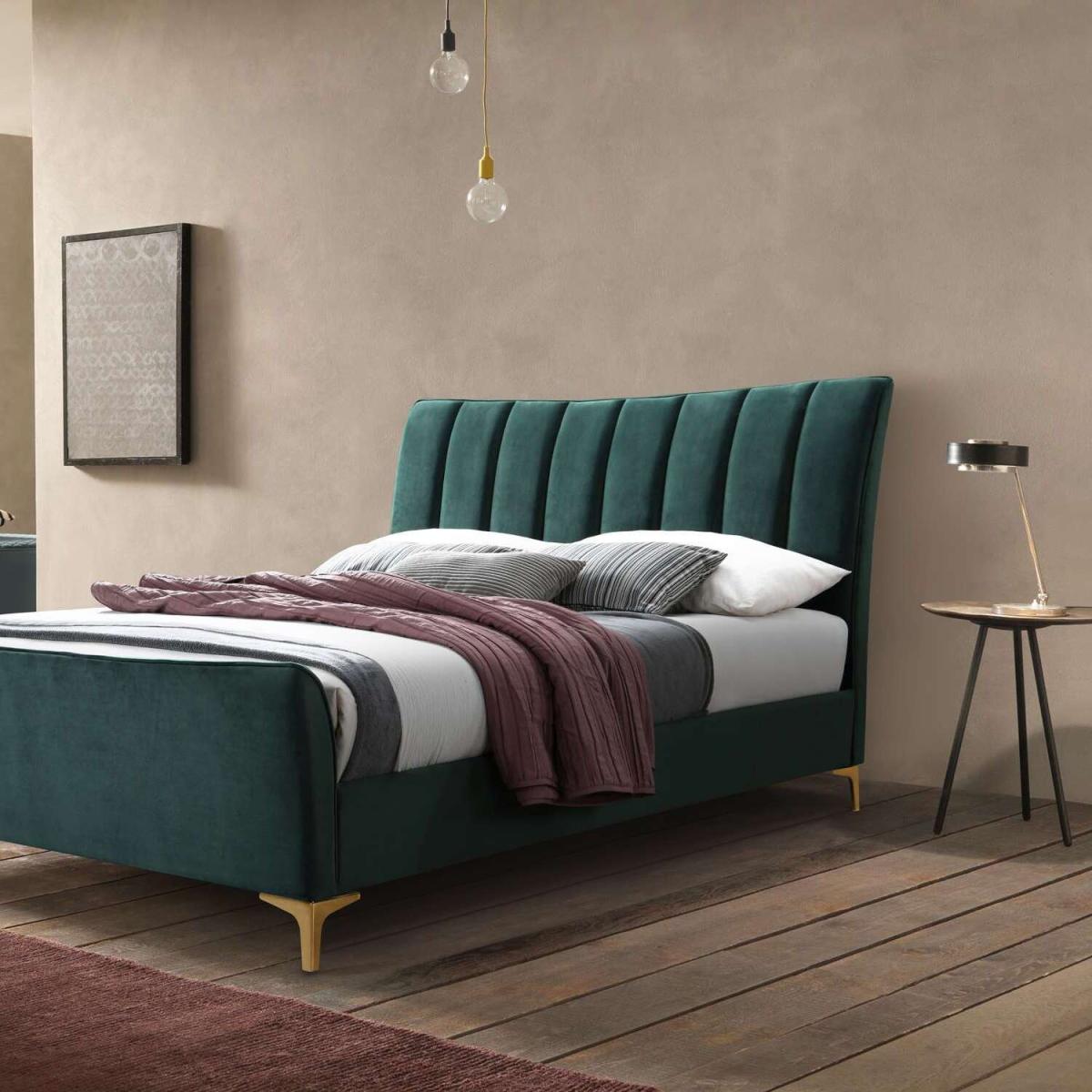 Birlea Clover Bed - Green / Small Double – image 2