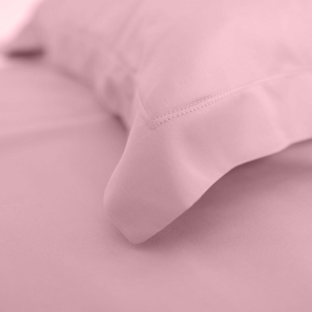Bed Couture Silky Satin Duvet Set with pillowcases 80x80cm - Pink / Small Double – image 2
