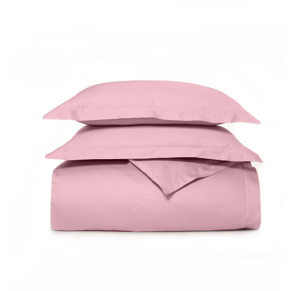 Bed Couture Silky Satin Duvet Set with pillowcases 80x80cm - Pink / Small Double – image 4