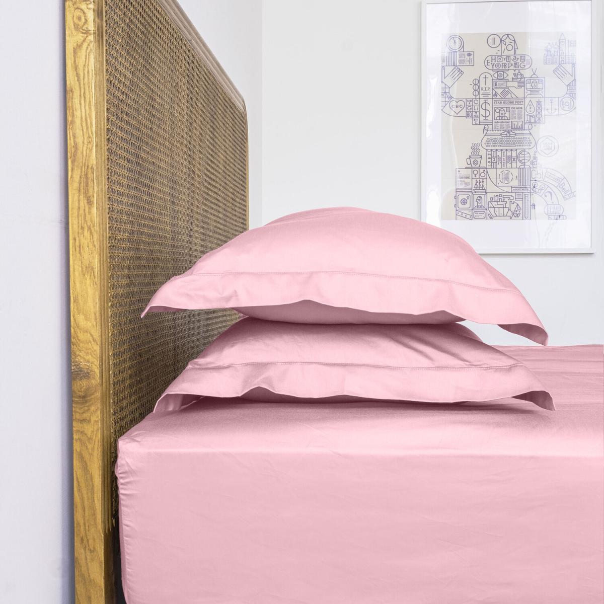 Bed Couture Silky Satin Duvet Set with pillowcases 80x80cm - Pink / Small Double – image 5