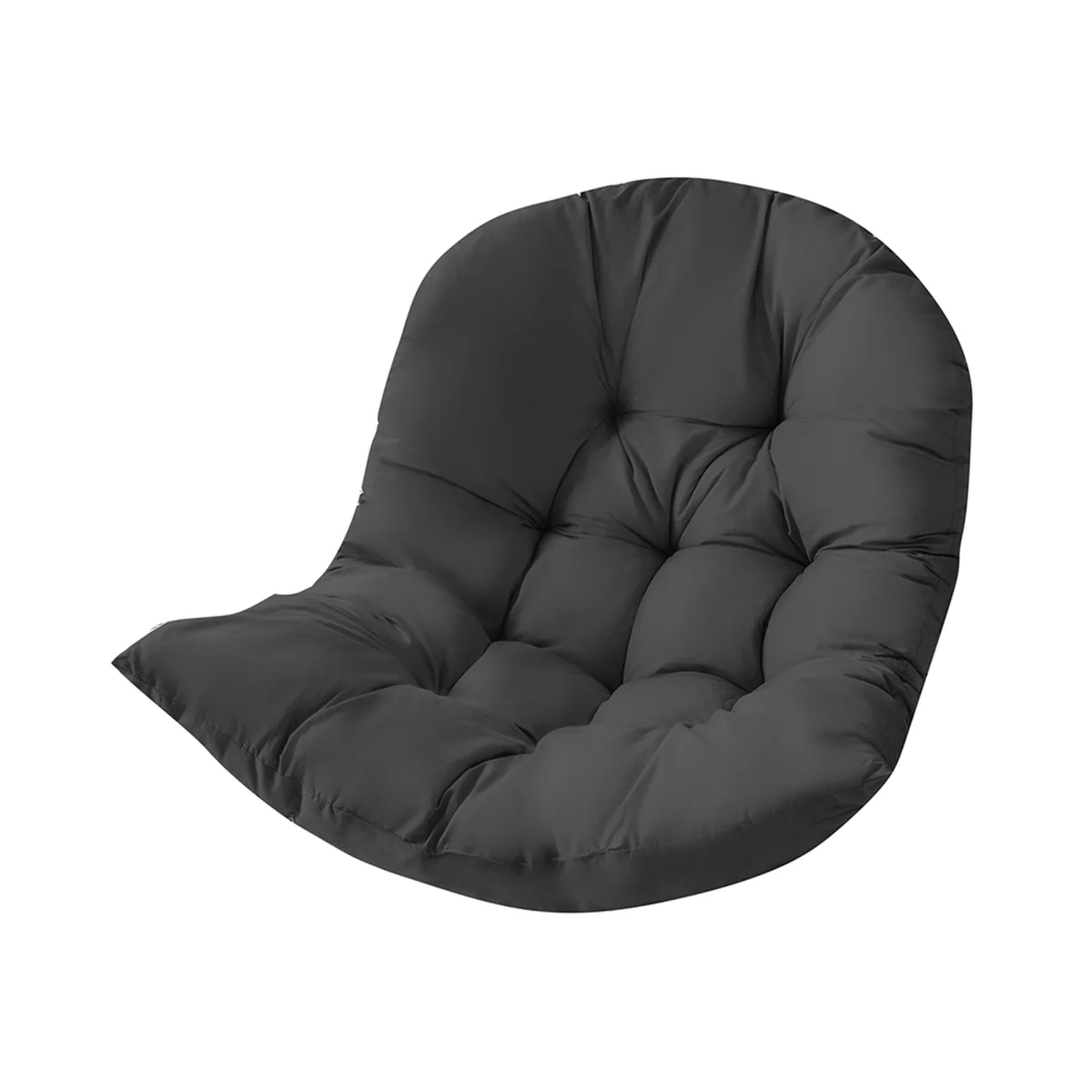 HomeScape Outdoor Hanging Egg Chair Cushion - Black