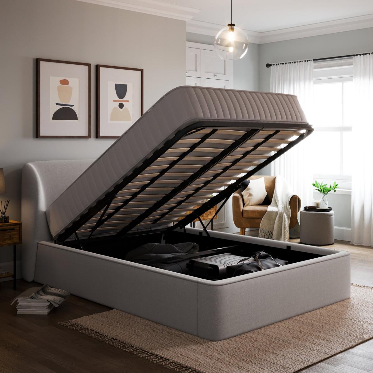 Curves Storage Bed Silver – image 3