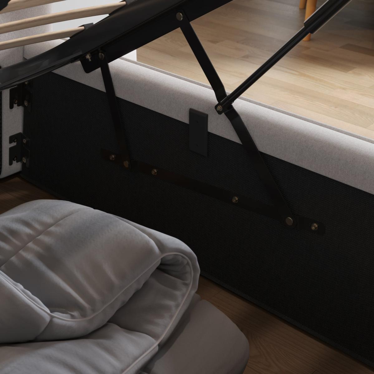 Curves Storage Bed Silver – image 5