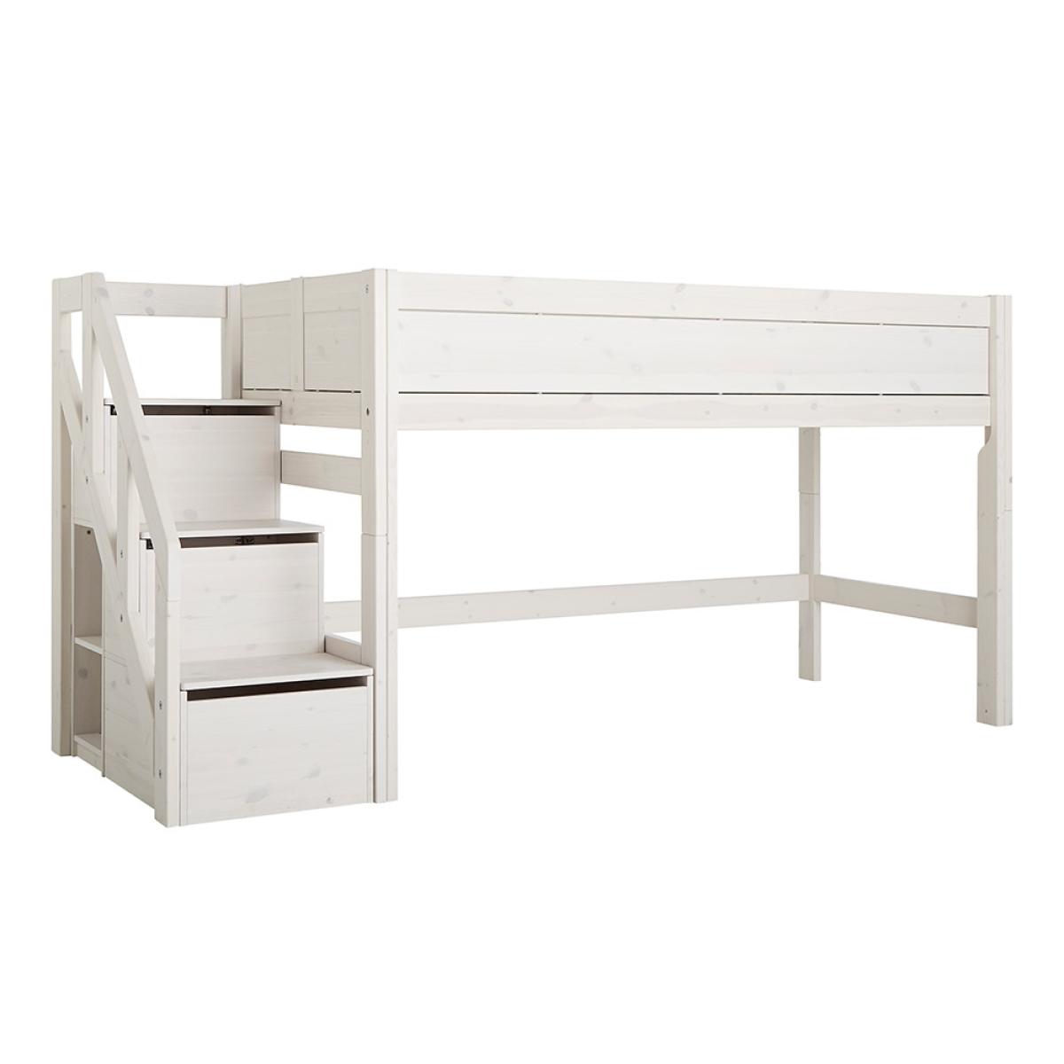 Lifetime Mid Sleeper with Steps - Lifetime White – image 2