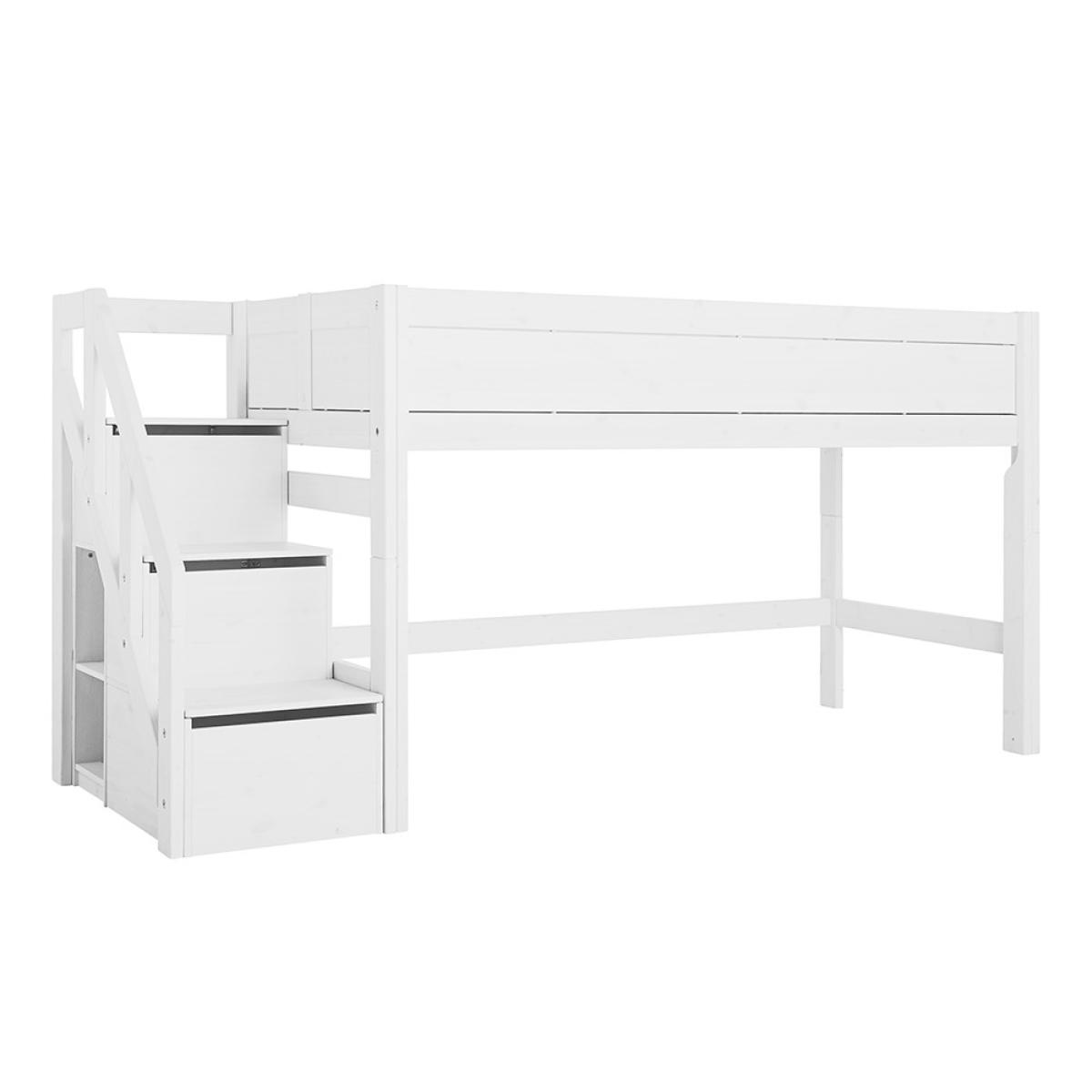 Lifetime Mid Sleeper with Steps - Lifetime White – image 3