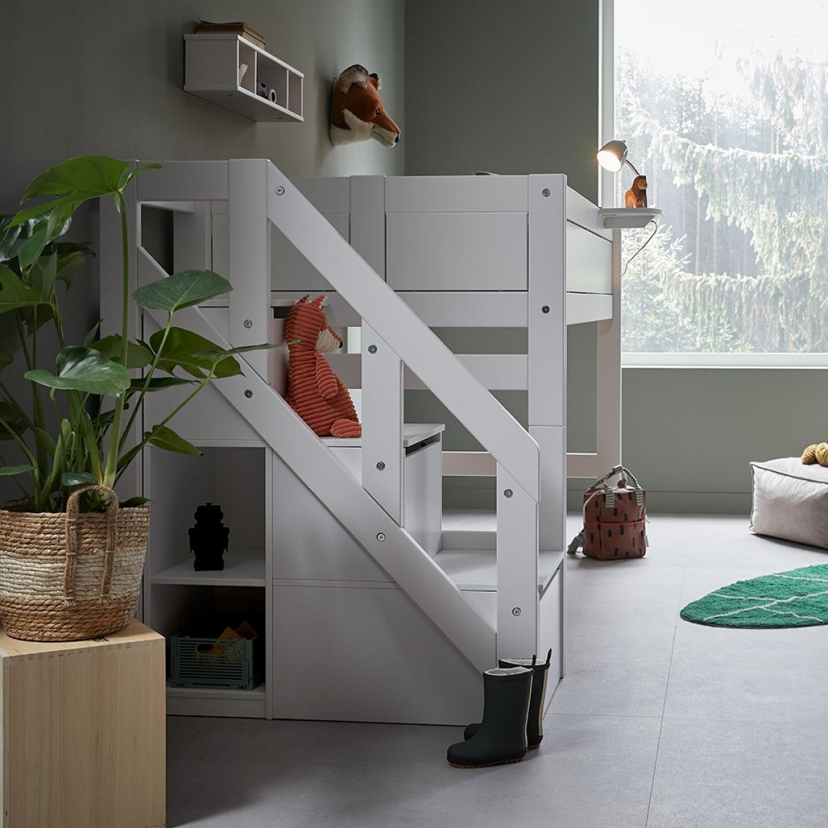 Lifetime Mid Sleeper with Steps - Lifetime White – image 5