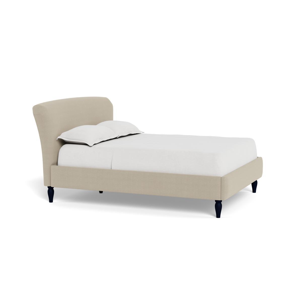 Heal's Darcey Bed Super King Linen Hessian Tinted Ash Feet - Heal's UK Bedroom Furniture – image 2