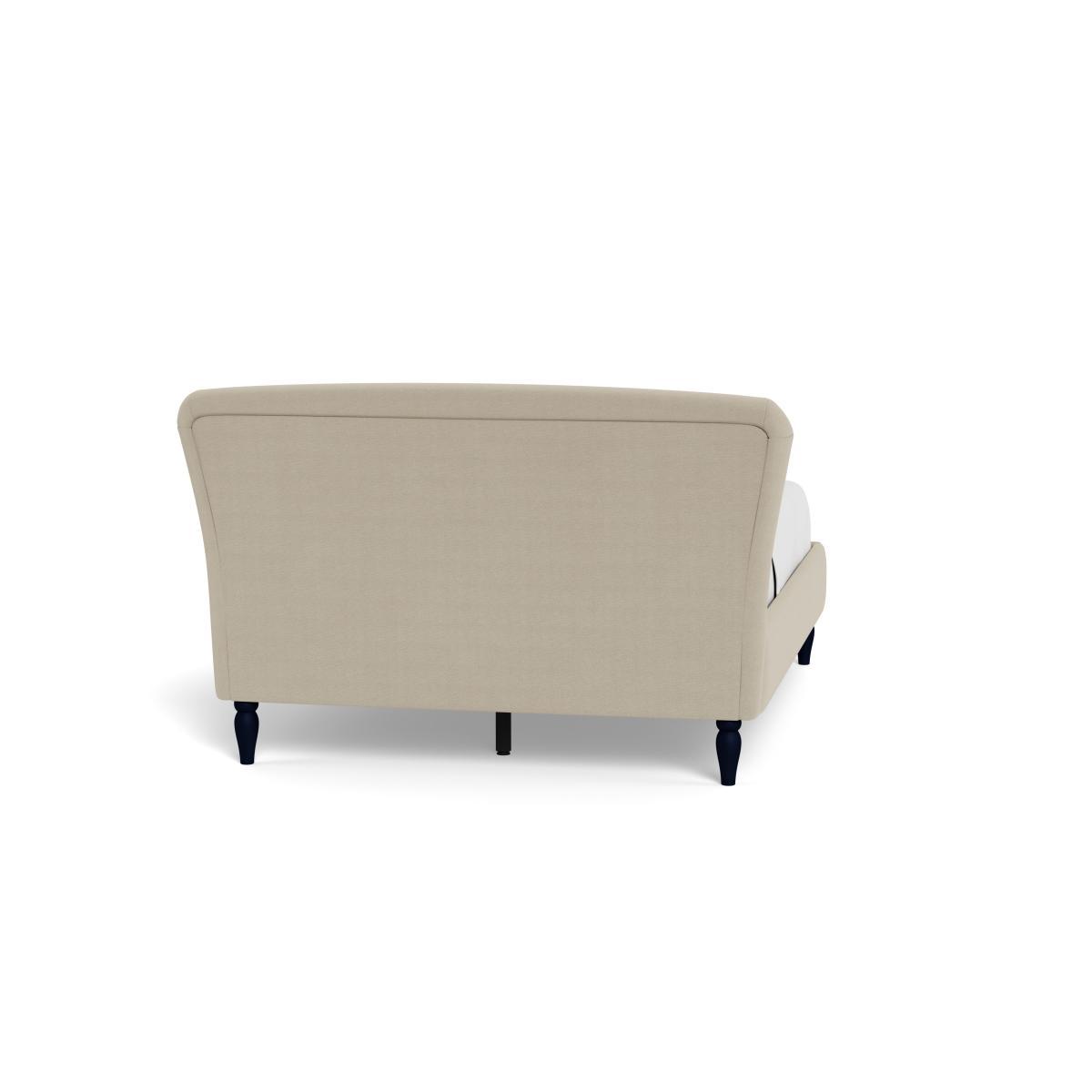 Heal's Darcey Bed Super King Linen Hessian Tinted Ash Feet - Heal's UK Bedroom Furniture – image 5