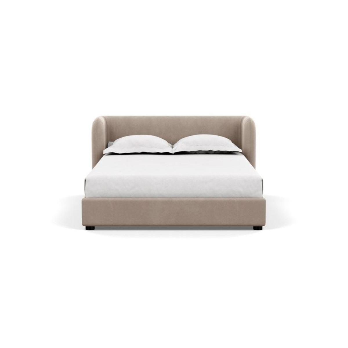 Heal's Group Bed King Cotton Pewter - Heal's UK Bedroom Furniture – image 16