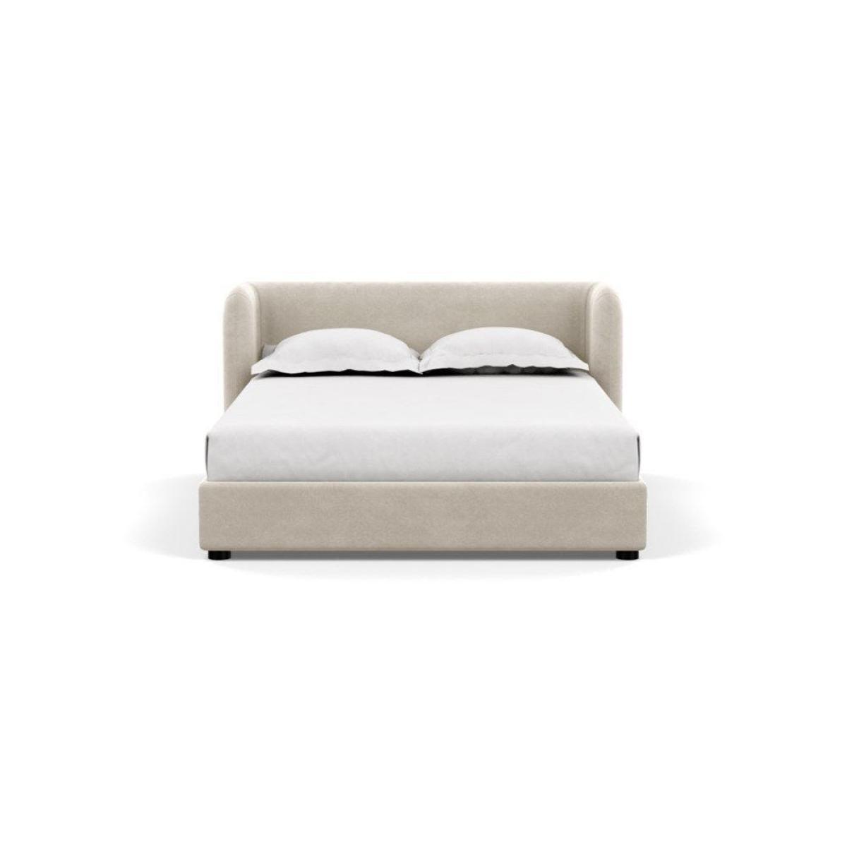 Heal's Group Bed King Cotton Pewter - Heal's UK Bedroom Furniture – image 20