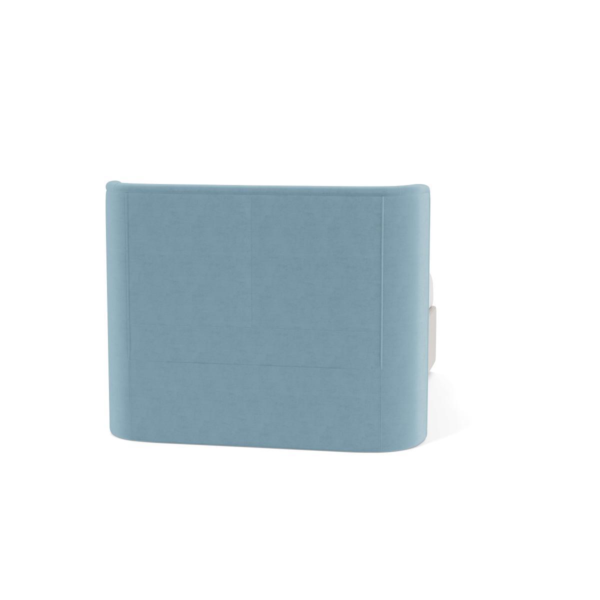 Heal's Monroe Headboard Double Varese Velvet Alchemilla - Heal's UK Furniture – image 5