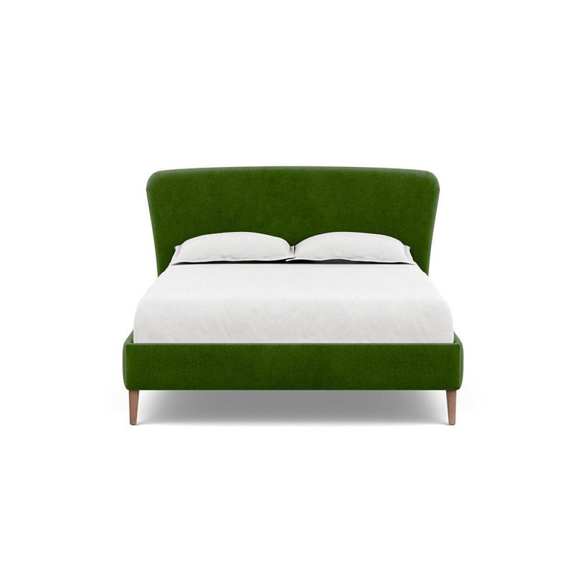 Heal's Darcey Bed Double Melton Wool Granite Tinted Ash Feet - Heal's UK Bedroom Furniture – image 113