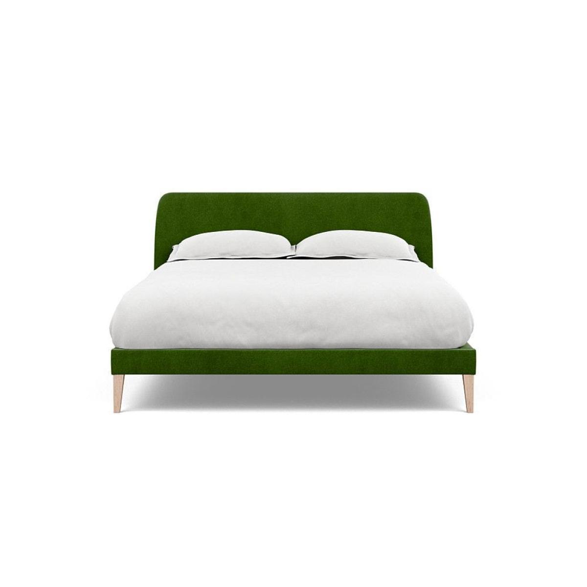 Heal's Darcey Bed Double Melton Wool Granite Tinted Ash Feet - Heal's UK Bedroom Furniture – image 117