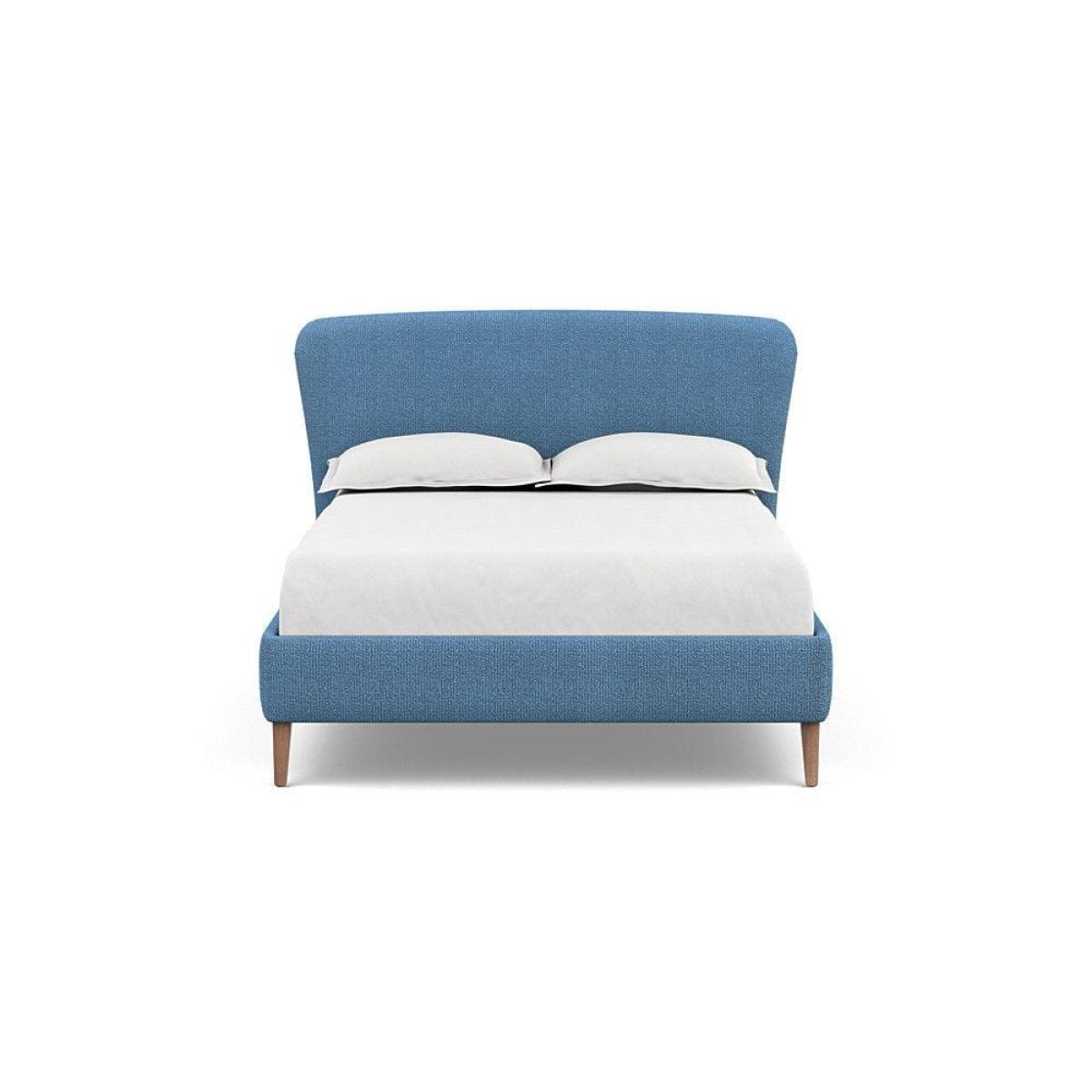 Heal's Darcey Bed Double Melton Wool Granite Tinted Ash Feet - Heal's UK Bedroom Furniture – image 118