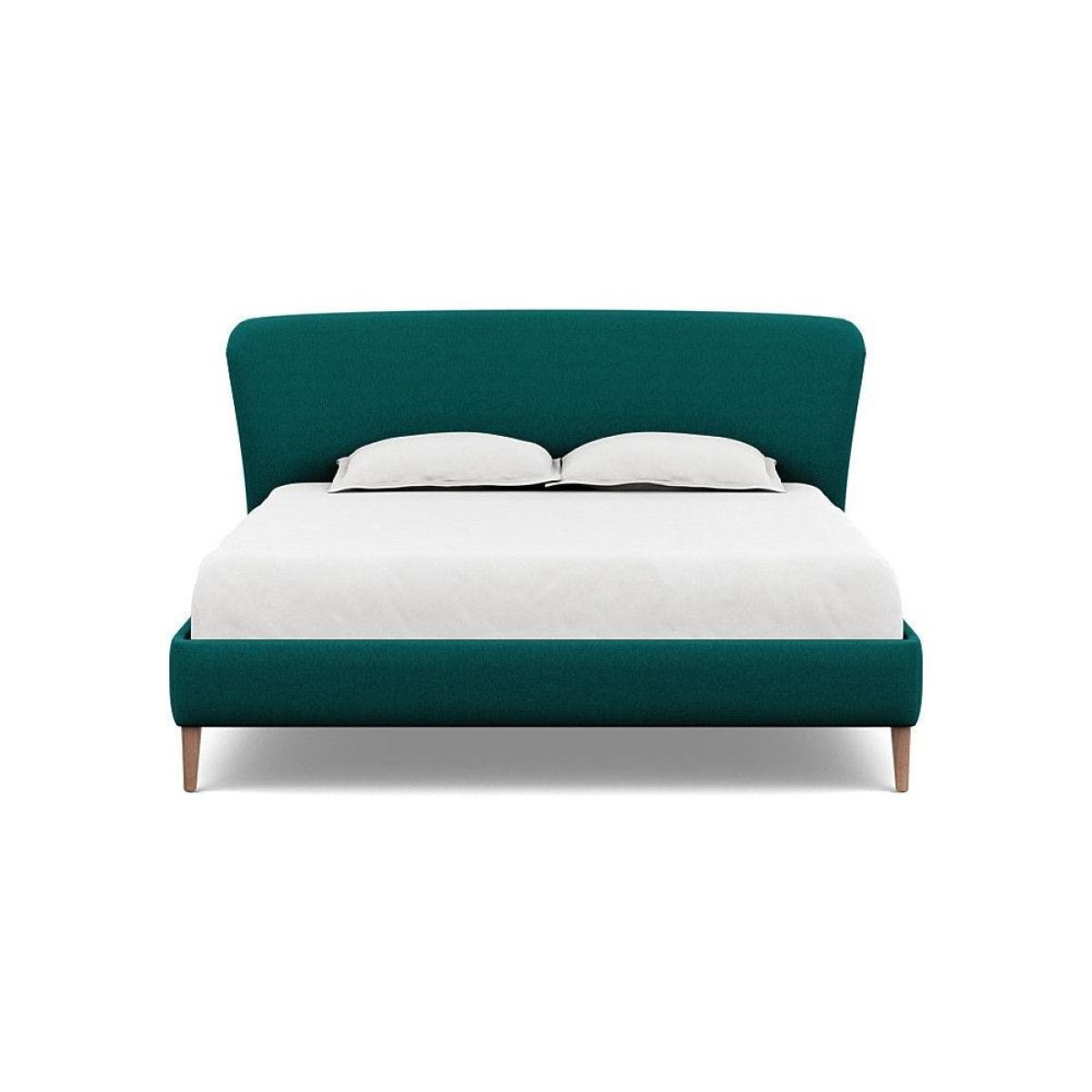 Heal's Darcey Bed Double Melton Wool Granite Tinted Ash Feet - Heal's UK Bedroom Furniture – image 124