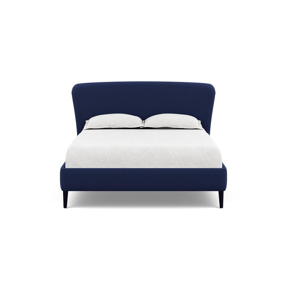Heal's Darcey Bed Double Melton Wool Granite Tinted Ash Feet - Heal's UK Bedroom Furniture – image 127