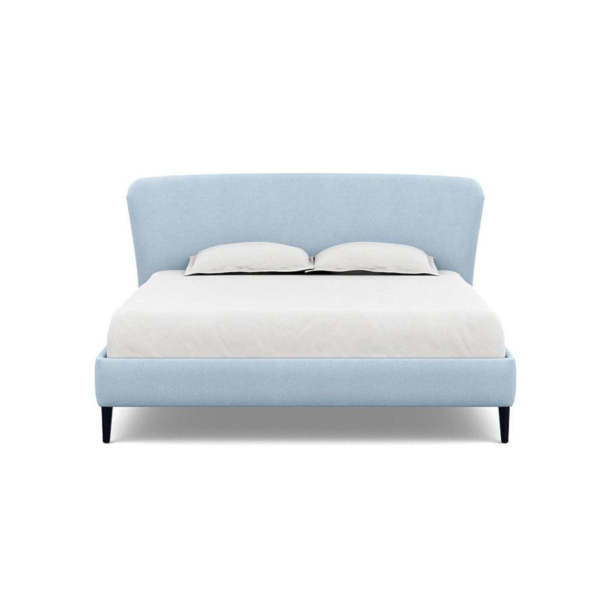Heal's Darcey Bed Double Melton Wool Granite Tinted Ash Feet - Heal's UK Bedroom Furniture – image 137
