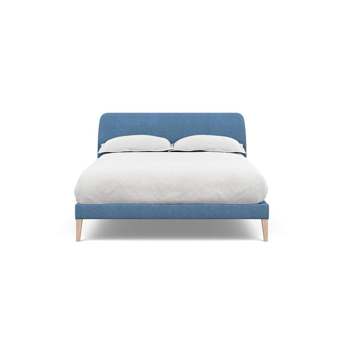 Heal's Darcey Bed Double Melton Wool Granite Tinted Ash Feet - Heal's UK Bedroom Furniture – image 138