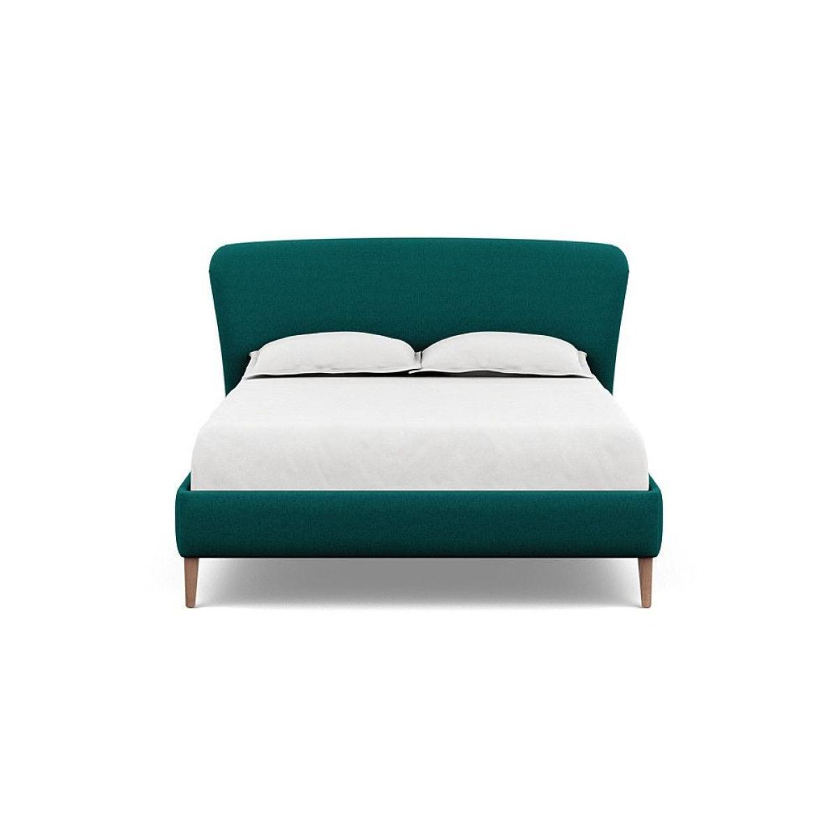 Heal's Darcey Bed Double Melton Wool Granite Tinted Ash Feet - Heal's UK Bedroom Furniture – image 139