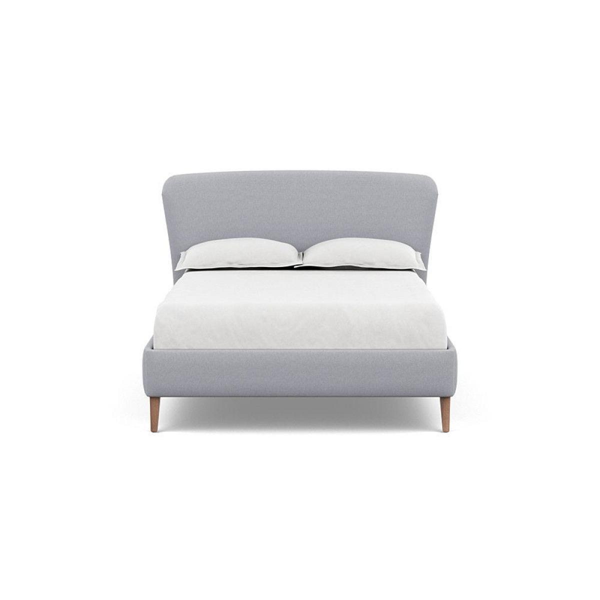 Heal's Darcey Bed Double Melton Wool Granite Tinted Ash Feet - Heal's UK Bedroom Furniture – image 149