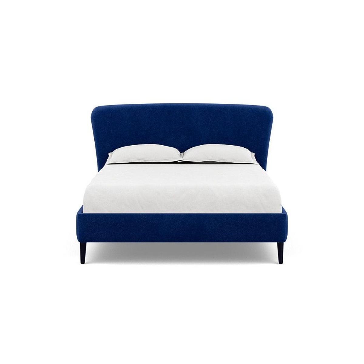 Heal's Darcey Bed Double Melton Wool Granite Tinted Ash Feet - Heal's UK Bedroom Furniture – image 153