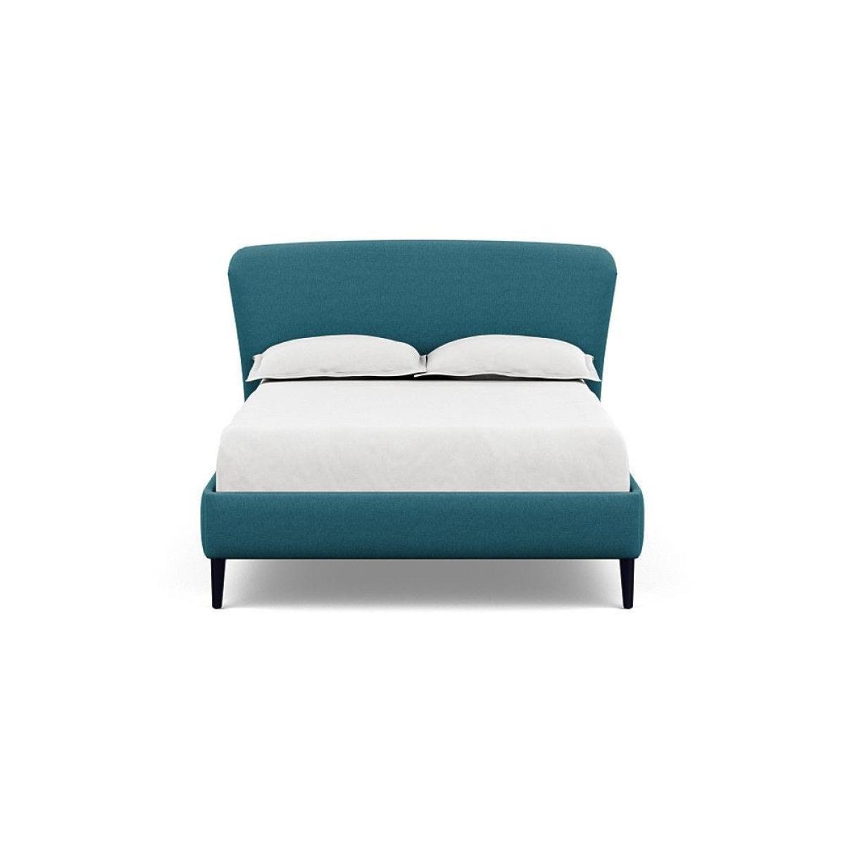 Heal's Darcey Bed Double Melton Wool Granite Tinted Ash Feet - Heal's UK Bedroom Furniture – image 161