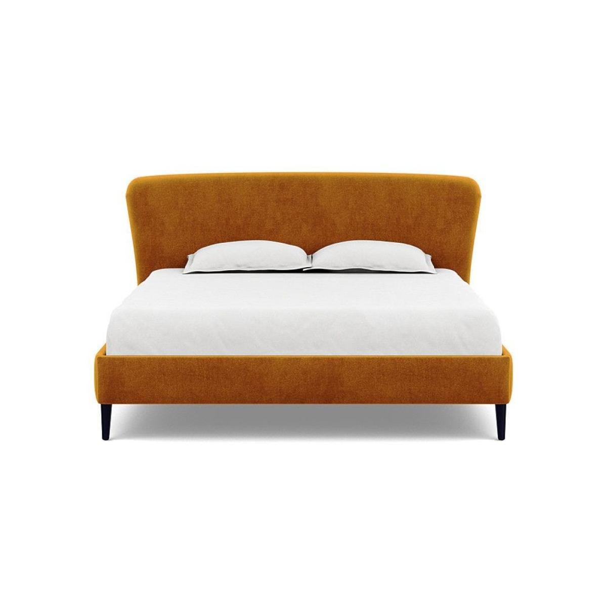 Heal's Darcey Bed Double Melton Wool Granite Tinted Ash Feet - Heal's UK Bedroom Furniture – image 169