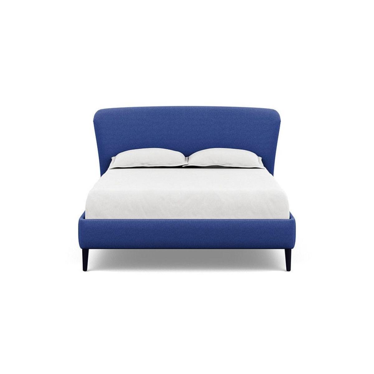 Heal's Darcey Bed Double Melton Wool Granite Tinted Ash Feet - Heal's UK Bedroom Furniture – image 173