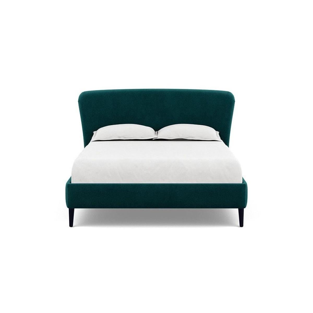 Heal's Darcey Bed Double Melton Wool Granite Tinted Ash Feet - Heal's UK Bedroom Furniture – image 175