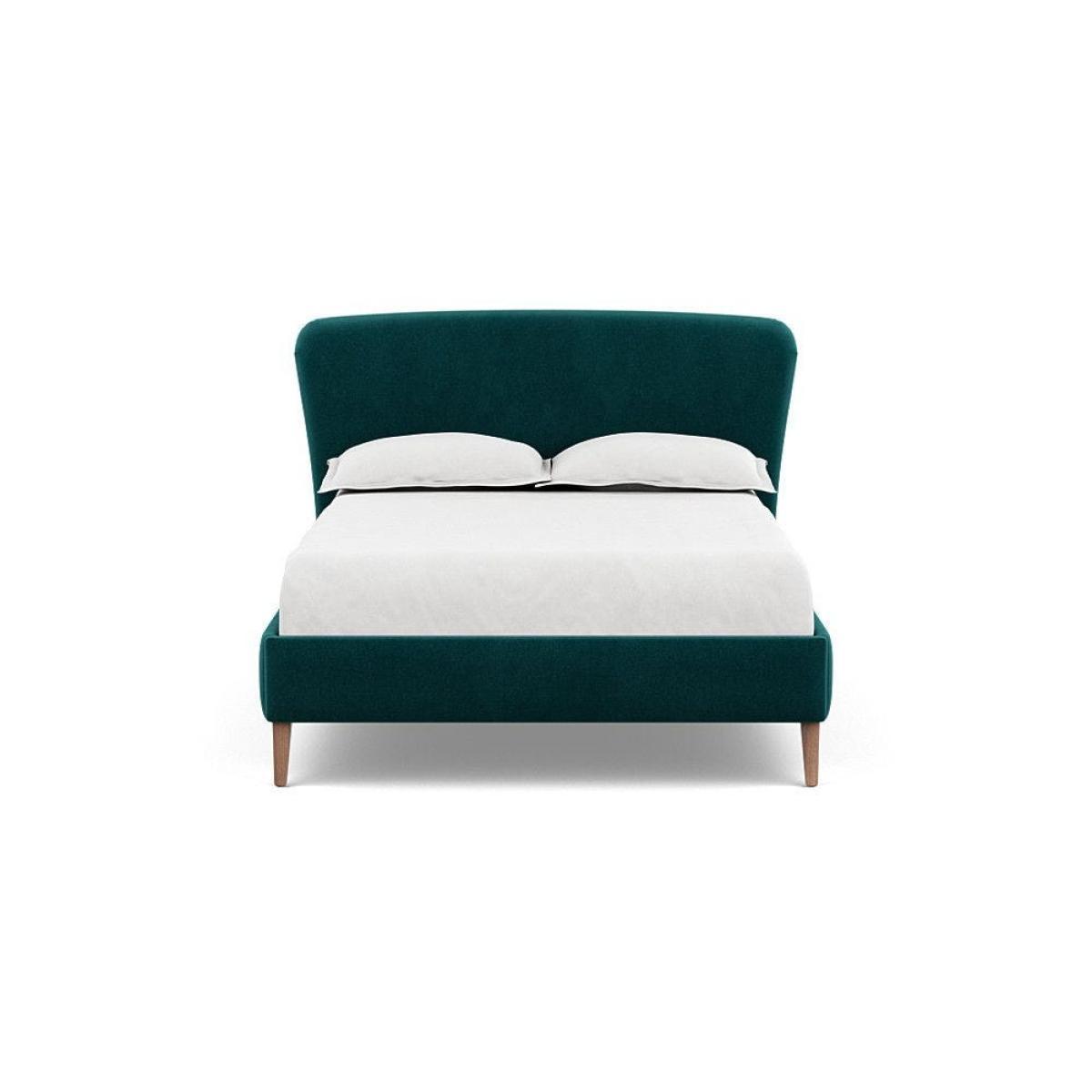 Heal's Darcey Bed Double Melton Wool Granite Tinted Ash Feet - Heal's UK Bedroom Furniture – image 176