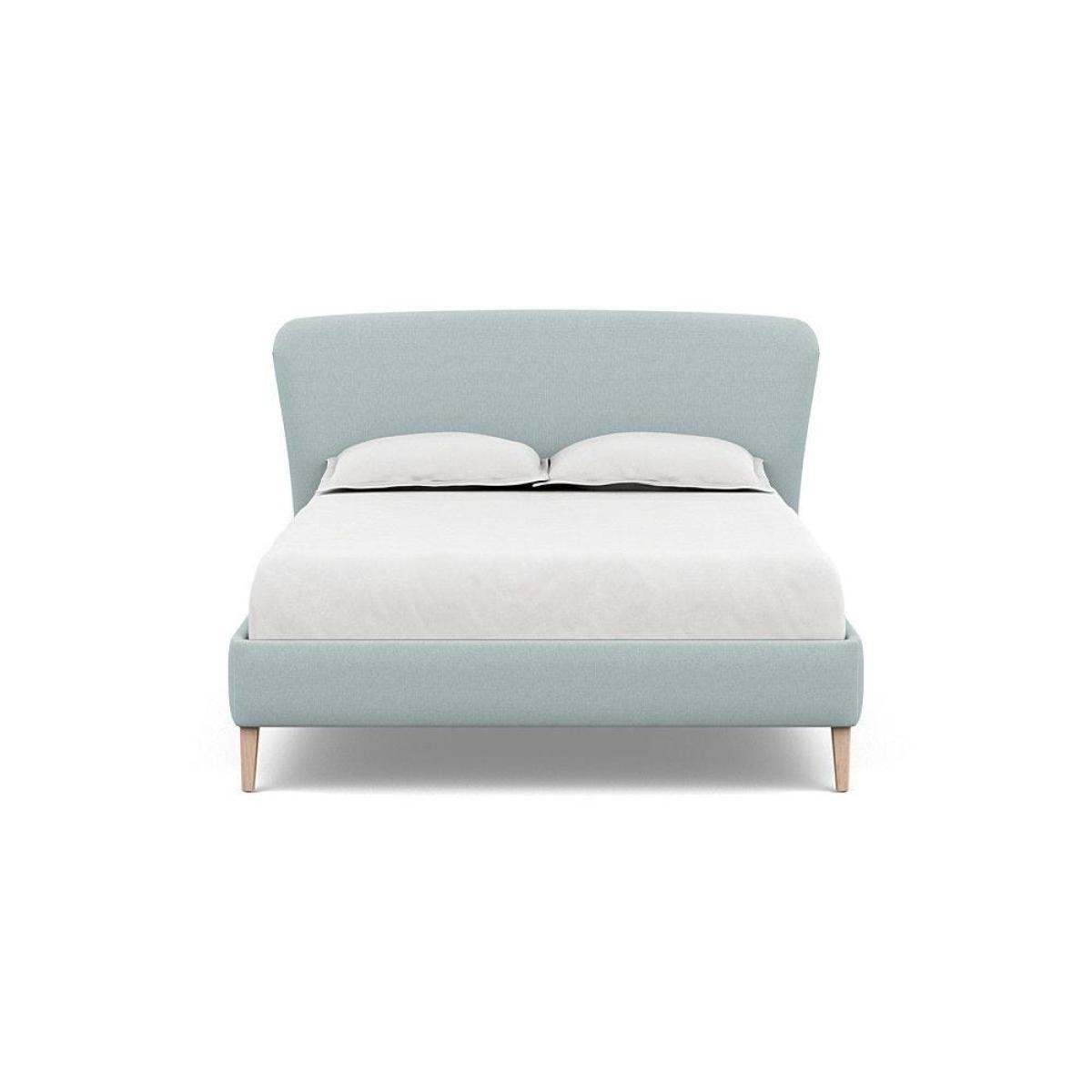 Heal's Darcey Bed Double Melton Wool Granite Tinted Ash Feet - Heal's UK Bedroom Furniture – image 23