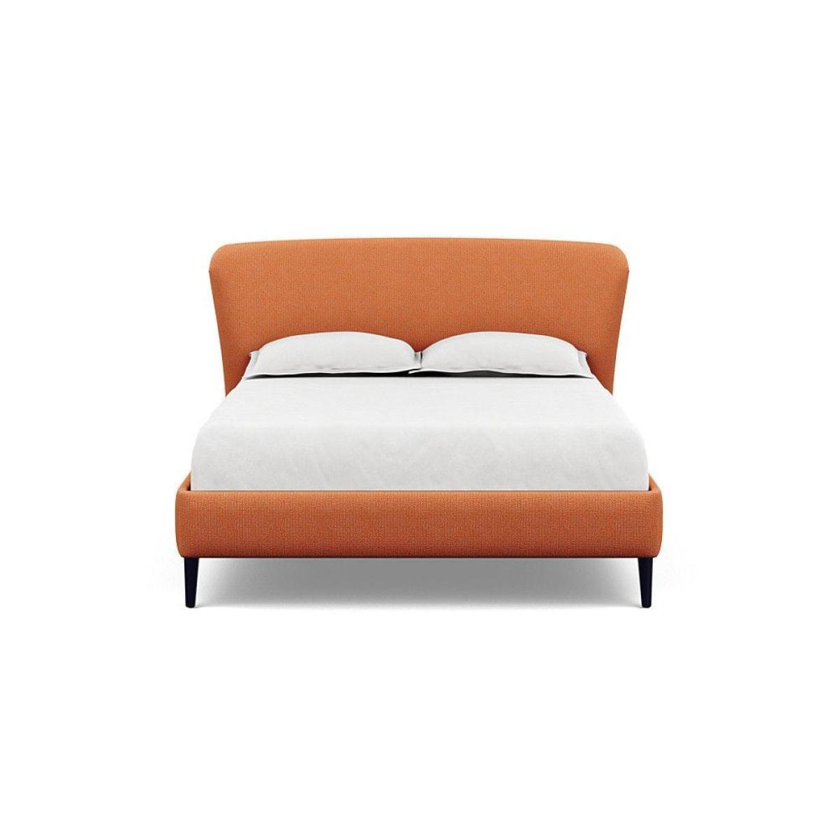 Heal's Darcey Bed Double Melton Wool Granite Tinted Ash Feet - Heal's UK Bedroom Furniture – image 26