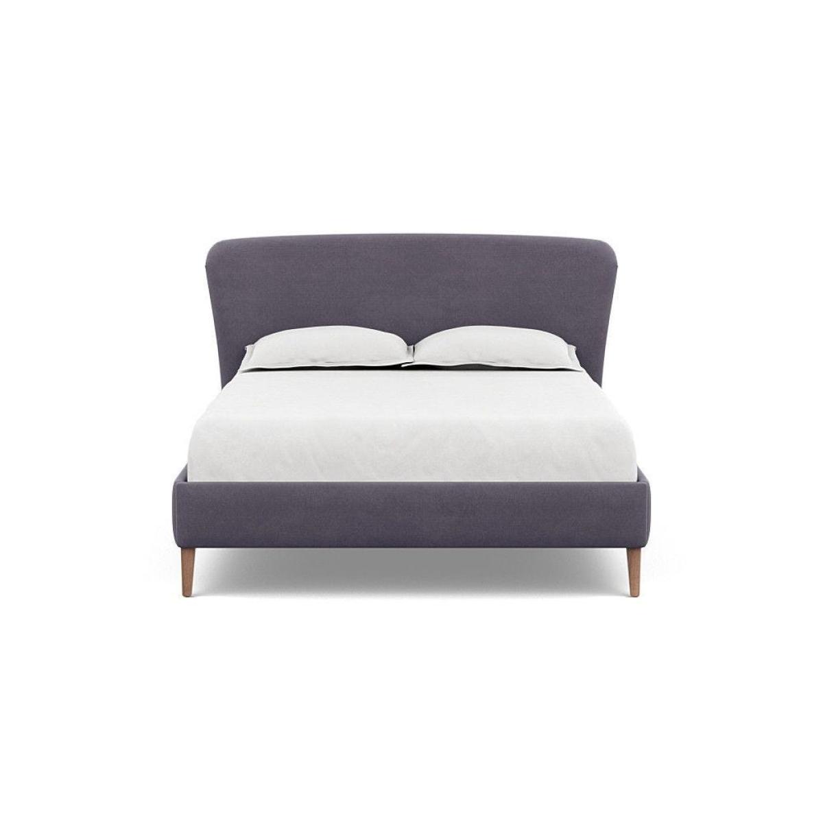 Heal's Darcey Bed Double Melton Wool Granite Tinted Ash Feet - Heal's UK Bedroom Furniture – image 32