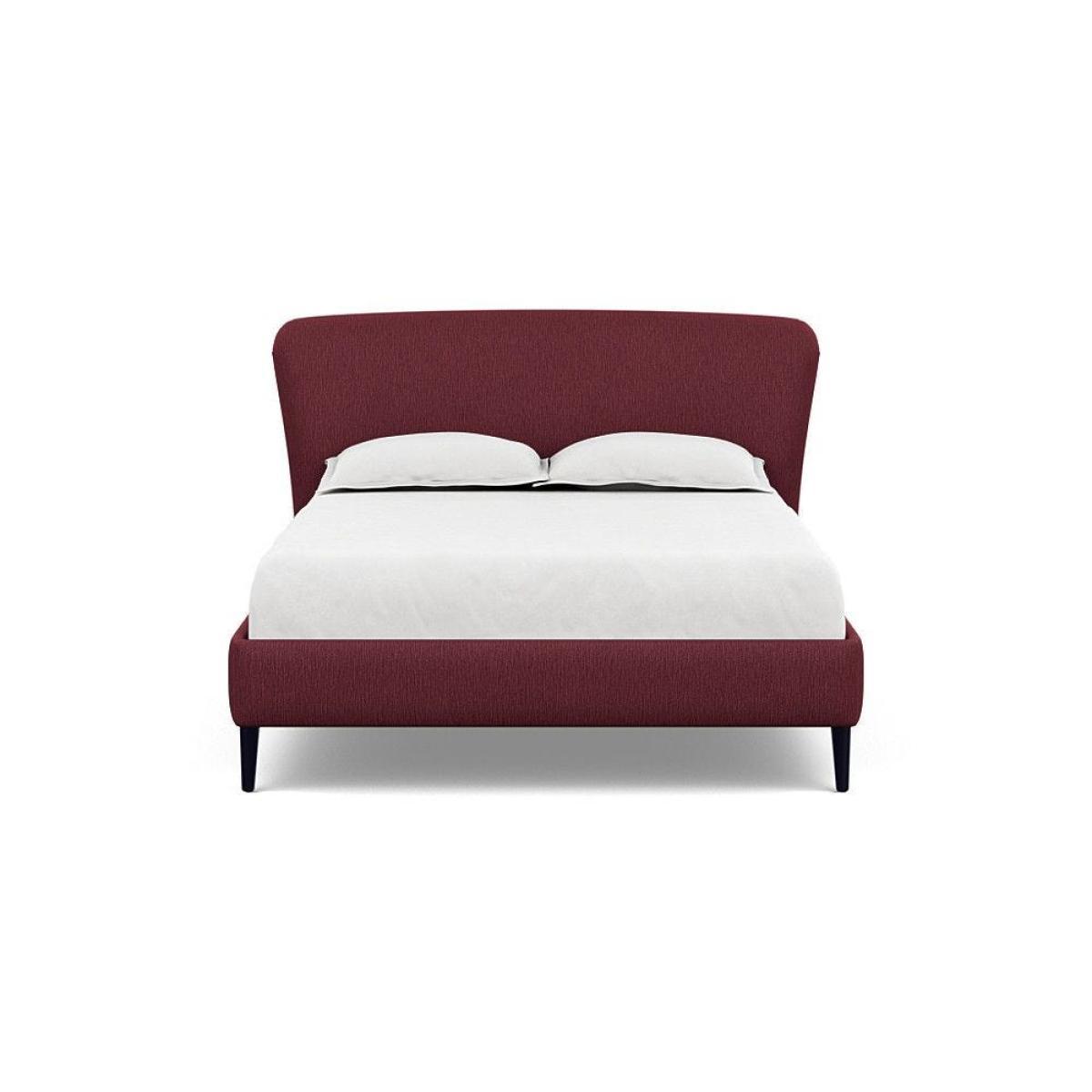 Heal's Darcey Bed Double Melton Wool Granite Tinted Ash Feet - Heal's UK Bedroom Furniture – image 33