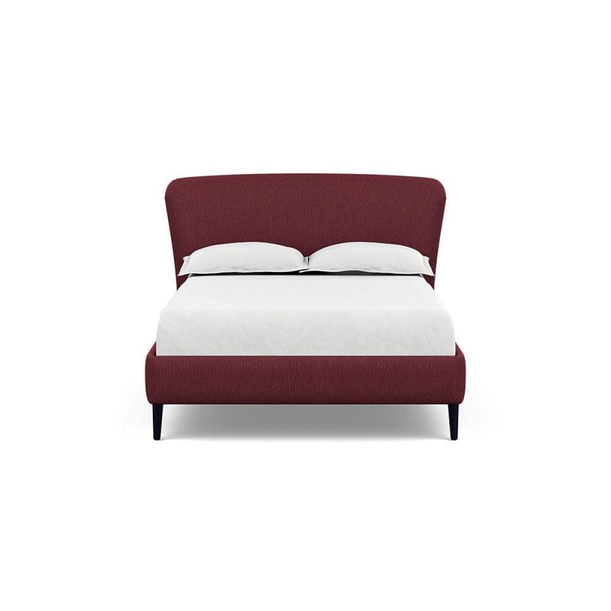 Heal's Darcey Bed Double Melton Wool Granite Tinted Ash Feet - Heal's UK Bedroom Furniture – image 37