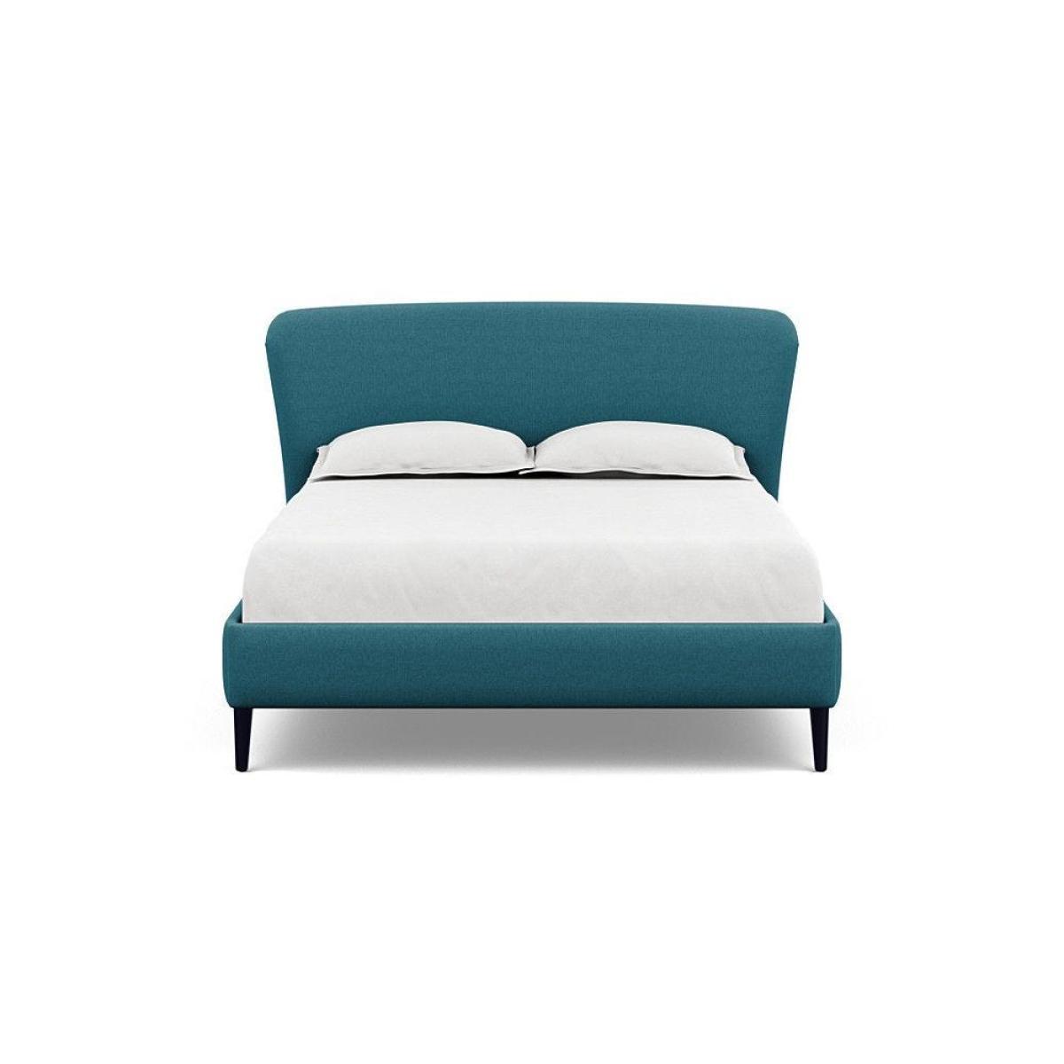 Heal's Darcey Bed Double Melton Wool Granite Tinted Ash Feet - Heal's UK Bedroom Furniture – image 49
