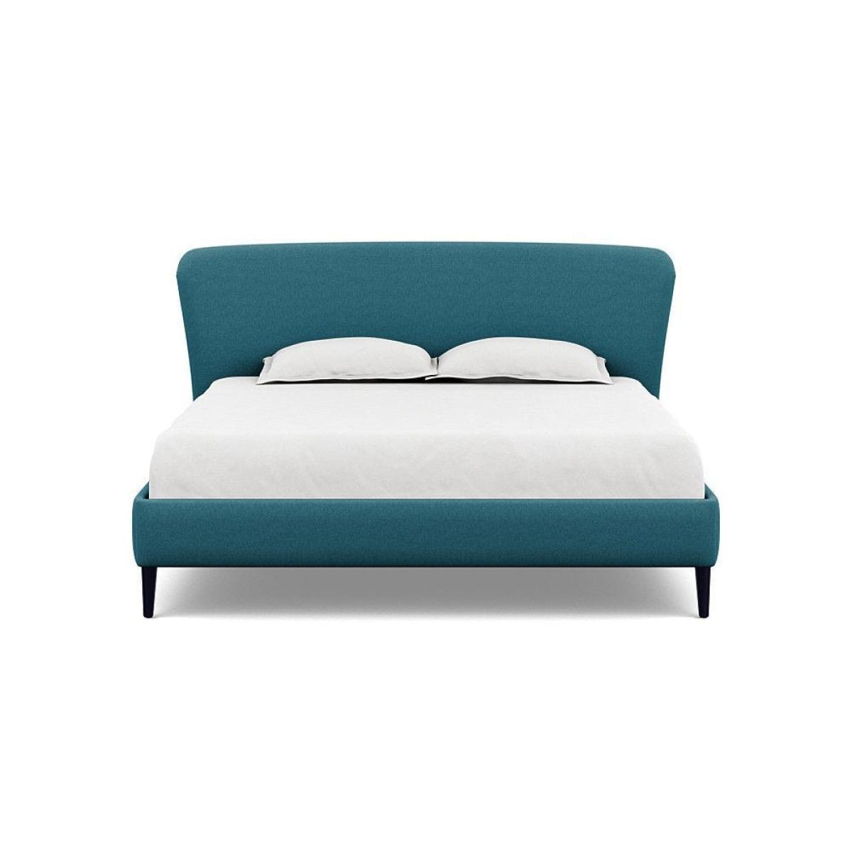 Heal's Darcey Bed Double Melton Wool Granite Tinted Ash Feet - Heal's UK Bedroom Furniture – image 50